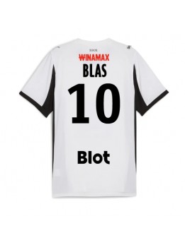 Moški Nogometna dresi replika Stade Rennais Ludovic Blas #10 Gostujoči 2025-26 Kratek rokav Moški Nogometna dresi replika Stade Rennais Ludovic Blas #10 Gostujoči 2025-26 Kratek rokav